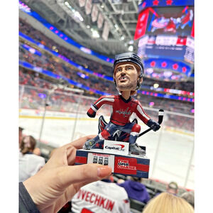 2023 Alex Ovechkin Goal Counter Bobblehead SGA 3/21/23 GR8 Chase NIB Capitals